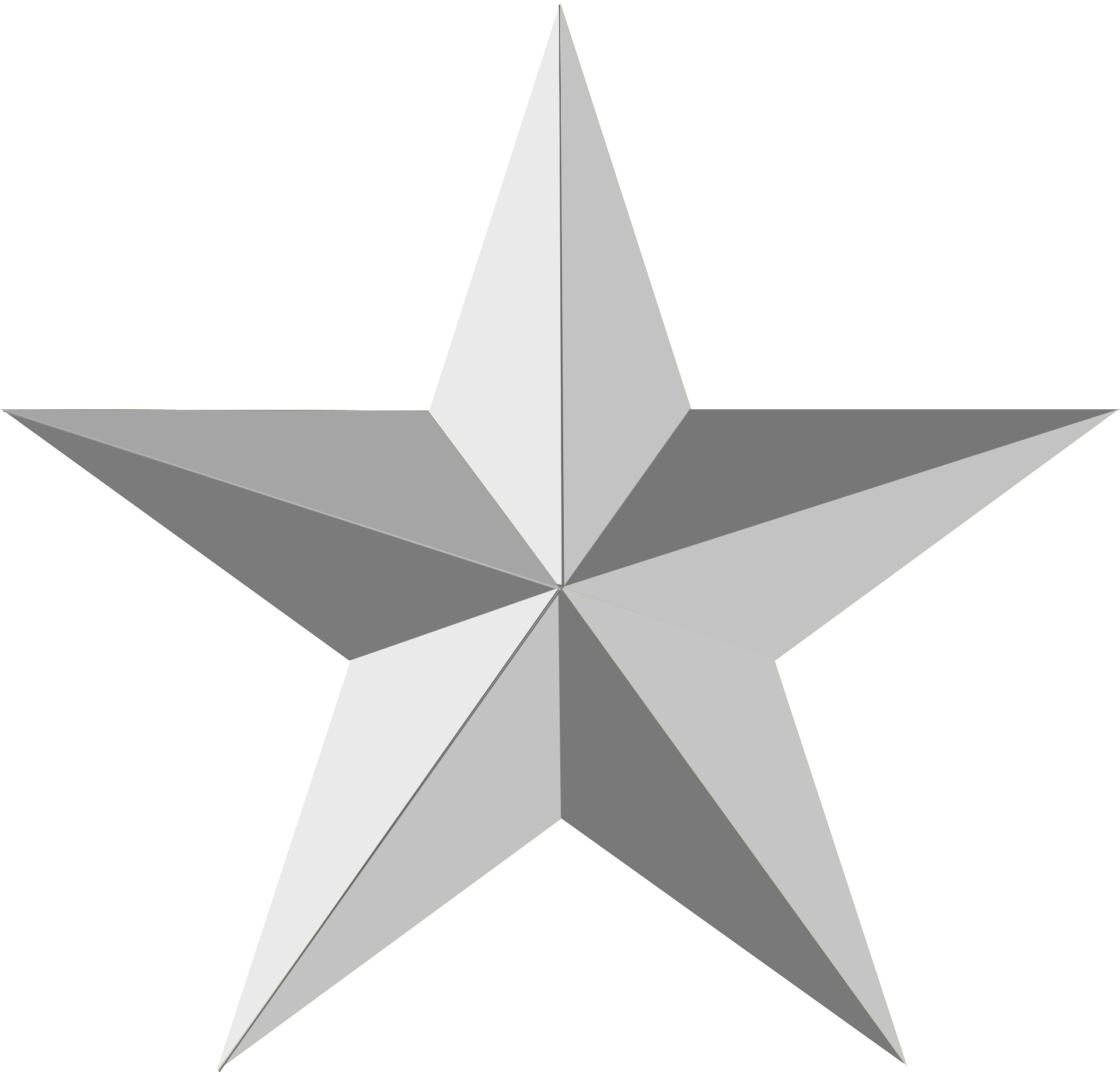 Star Png (2000x1915), Png Download