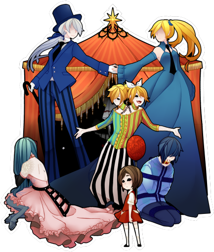 Dark Woods Circus Undertale (500x556), Png Download