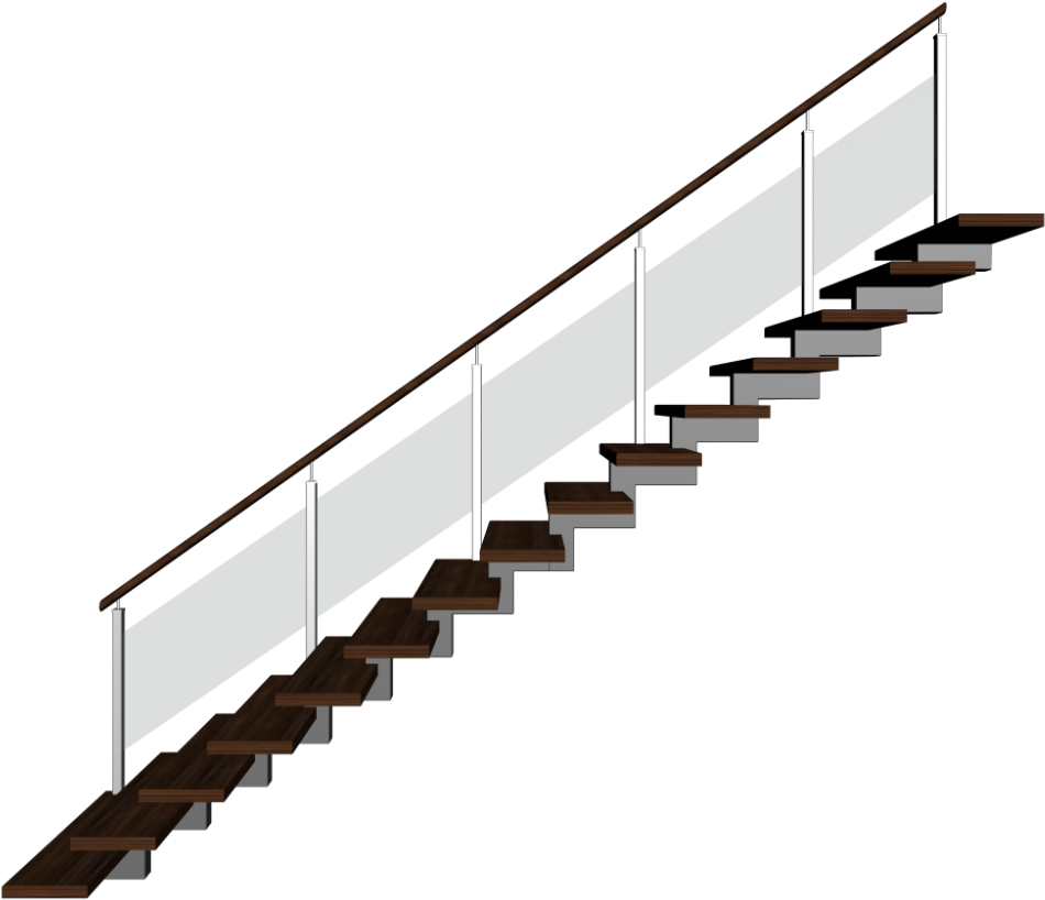 Stairs Left Handrail Stairs Left Handrail Stairs Left - Stairs (1000x1000), Png Download