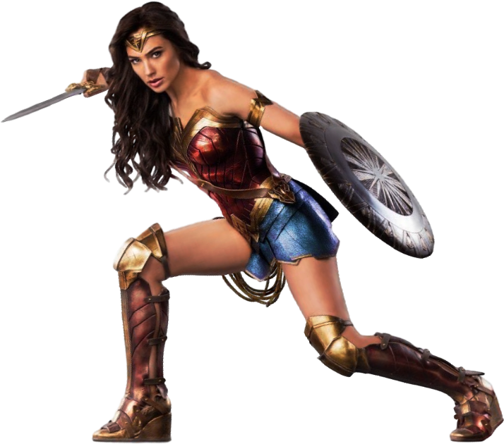 Wonder Woman - Justice League Png Wonder Woman (730x633), Png Download