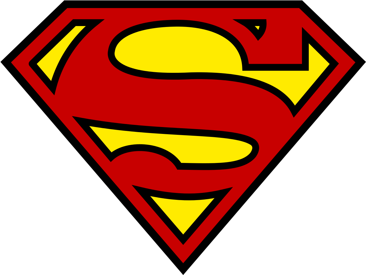 Superman Logo (1280x961), Png Download