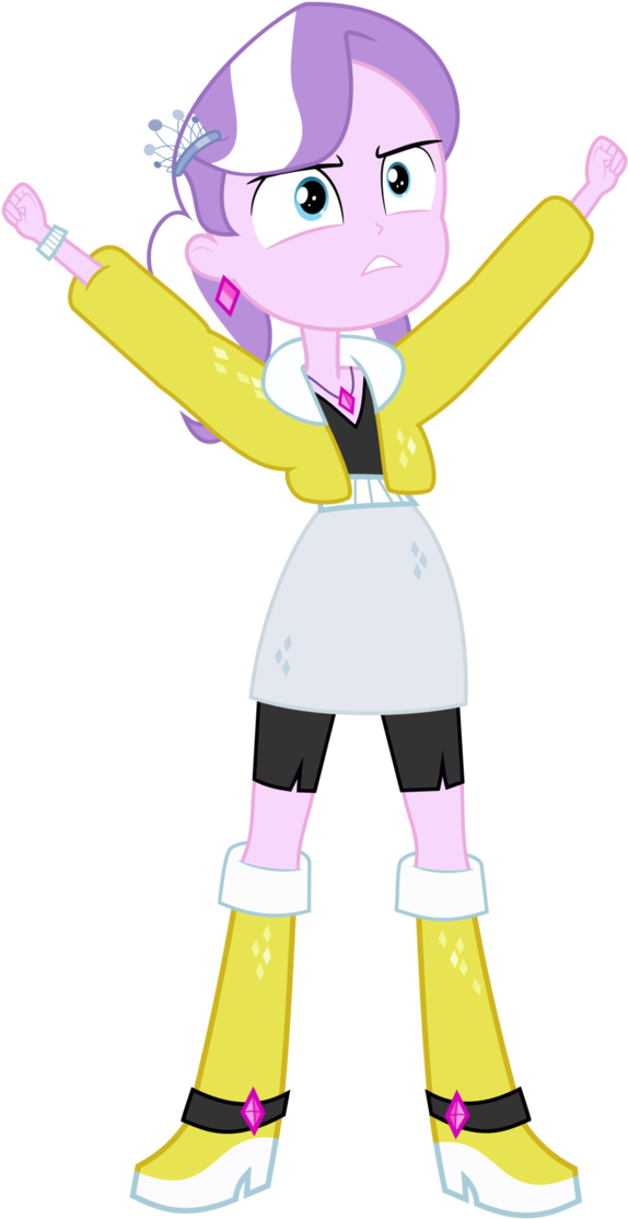 Diamond Tiara - Mlp Eqg Diamond Tiara (678x1179), Png Download