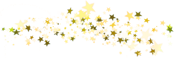 Christmas Gold Star Transparent - Stars Of The Week Banner (678x226), Png Download
