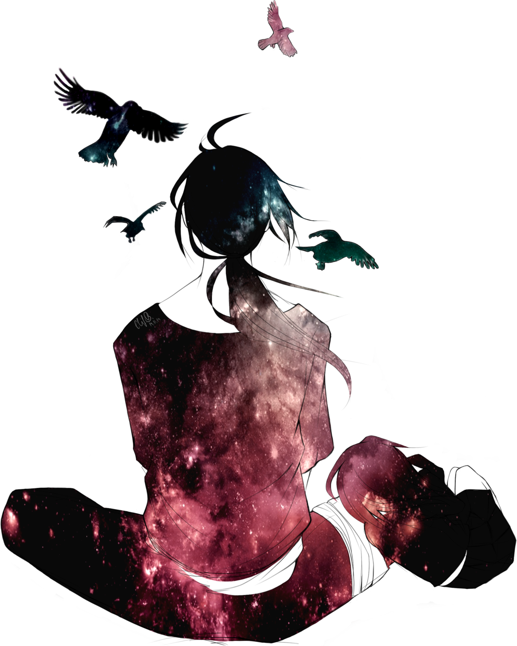 Itachi And Sarada - Rude Eternal Youth (1024x1279), Png Download