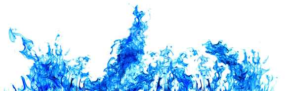 Blue Flame Png Photo - Background Image At Bottom (596x240), Png Download