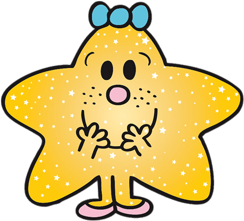 Little Miss Sparkle Png - Collection Monsieur Madame (mr Men & Little (633x449), Png Download