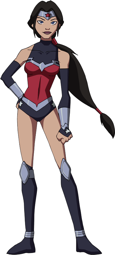 Vector Transparent Justice League War Outfit By Glee - Wonder Woman Jla War (432x894), Png Download