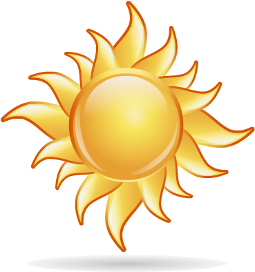 Picture Freeuse Library Mart - Transparent Background Sun Logo (400x400), Png Download