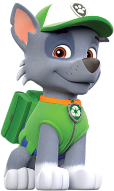 Paw Patrol Rocky Png - Paw Patrol Toppers Png (480x445), Png Download