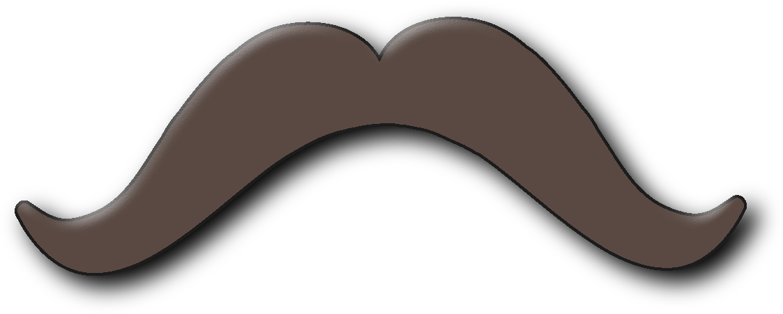 Mustache 20clipart - Illustration (1200x600), Png Download