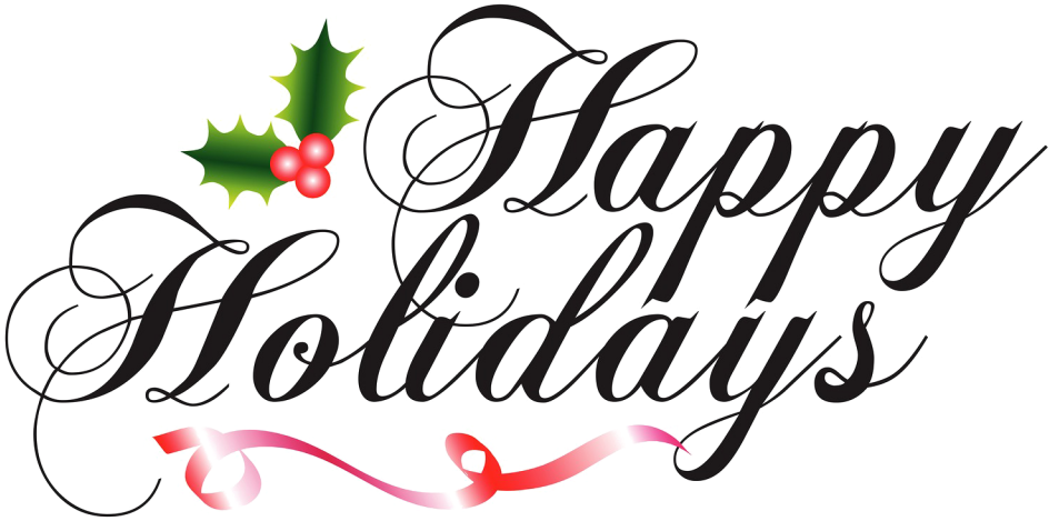 Happy Holidays Png High Quality Image - Happy Holidays High Resolution (1024x640), Png Download