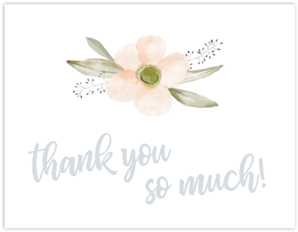 Thank You - Magnolia (1000x1000), Png Download