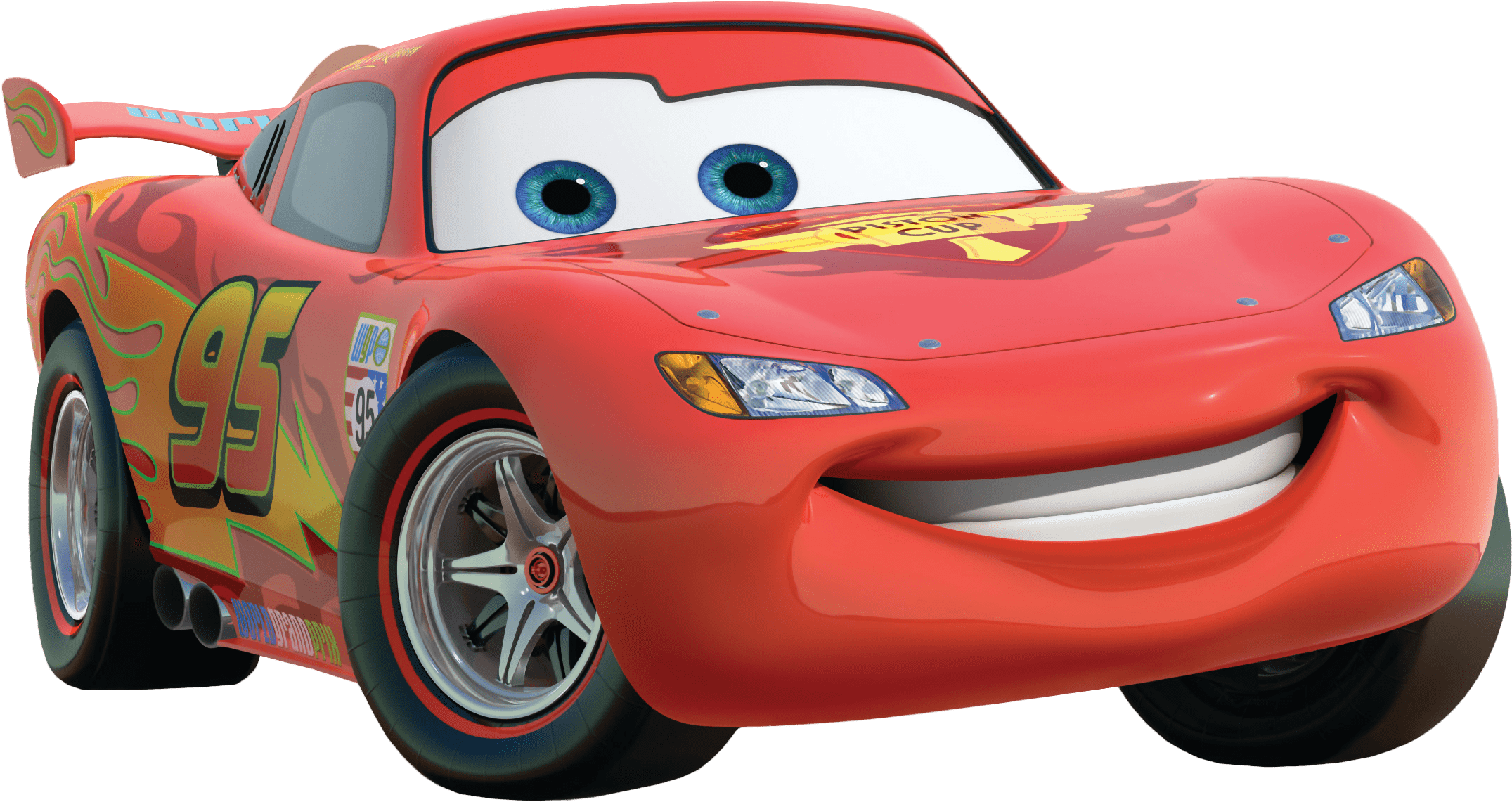 Car - Car Lighting Mcqueen Clipart (1348x756), Png Download