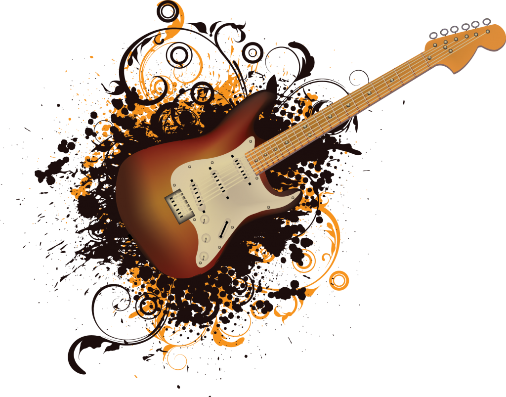Rock Guitar Png Download Image - Rock Guitar Png (1024x803), Png Download