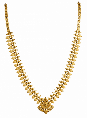Thanmay N 7468-12 - Latest Necklace Designs Gold (300x407), Png Download