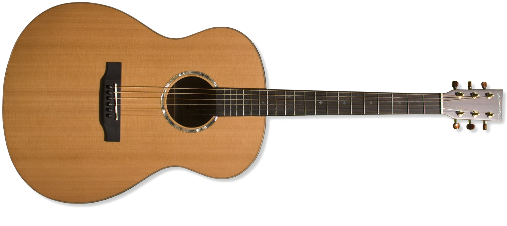 Wooden Guitar Png High Quality Image - Bamboo Guitar (1024x487), Png Download