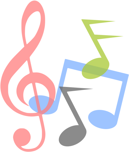 Music Notes Png Transparent Picture - Music Notes Logo Png (999x999), Png Download