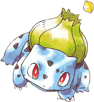 Where Can I Find The Other 150 Pokemon Drawn In This - Bulbasaur Original Art (350x351), Png Download