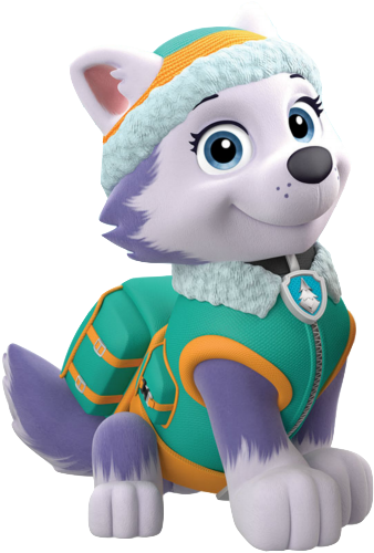 Free Icons Png - Everest Paw Patrol Png (490x603), Png Download