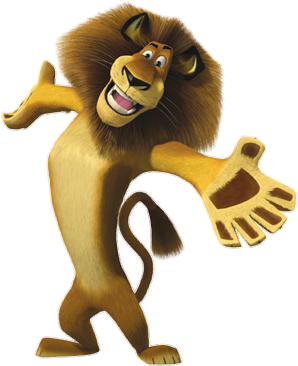 Alex The Lion - Alex From Madagascar (320x402), Png Download