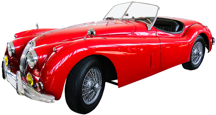 Traffic, Auto, Vehicle, Oldtimer, Automotive, Old Car - Jaguar Xk150 (960x615), Png Download