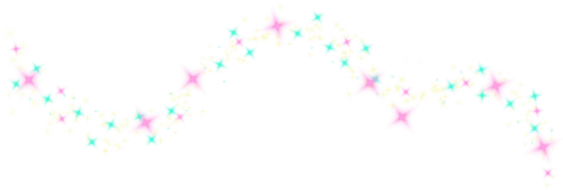 Sparkles Vector Sparkle Effect - Magic Sparkles White Background (607x264), Png Download