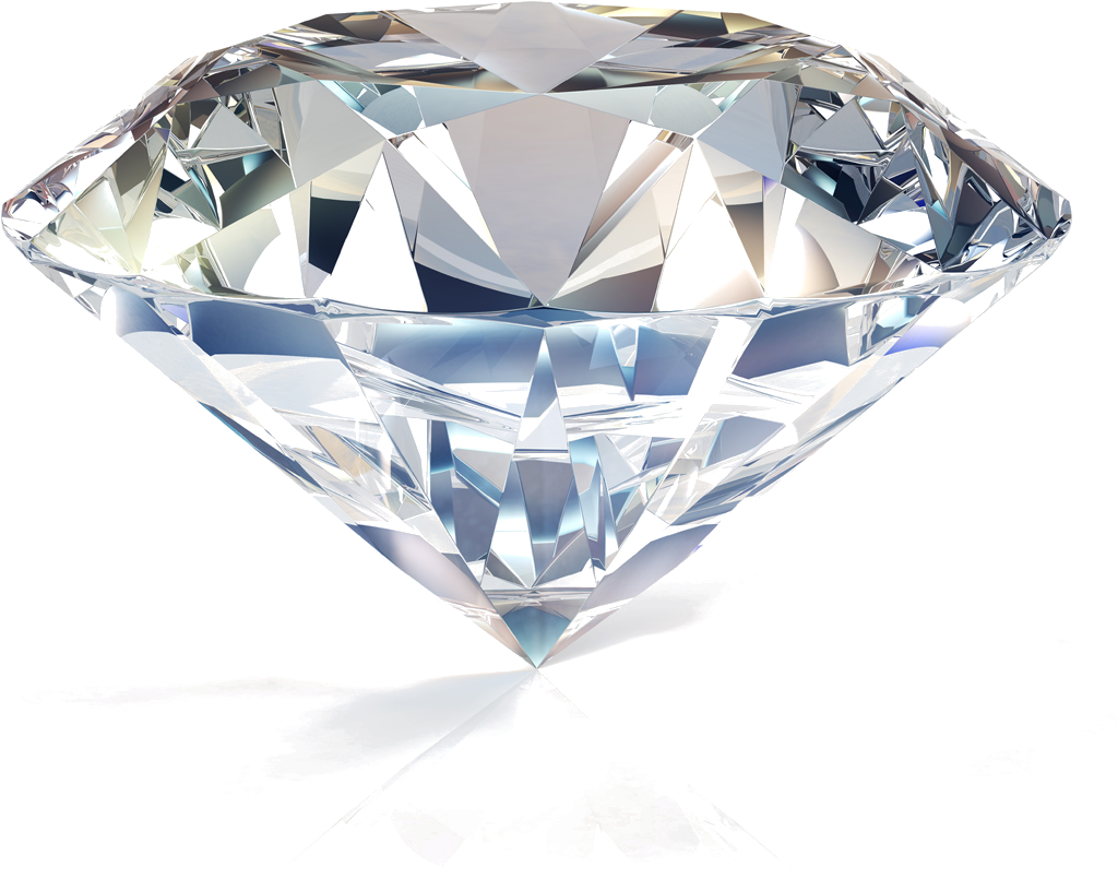 Transparent Diamond Translucent - Single Diamond (1233x1233), Png Download