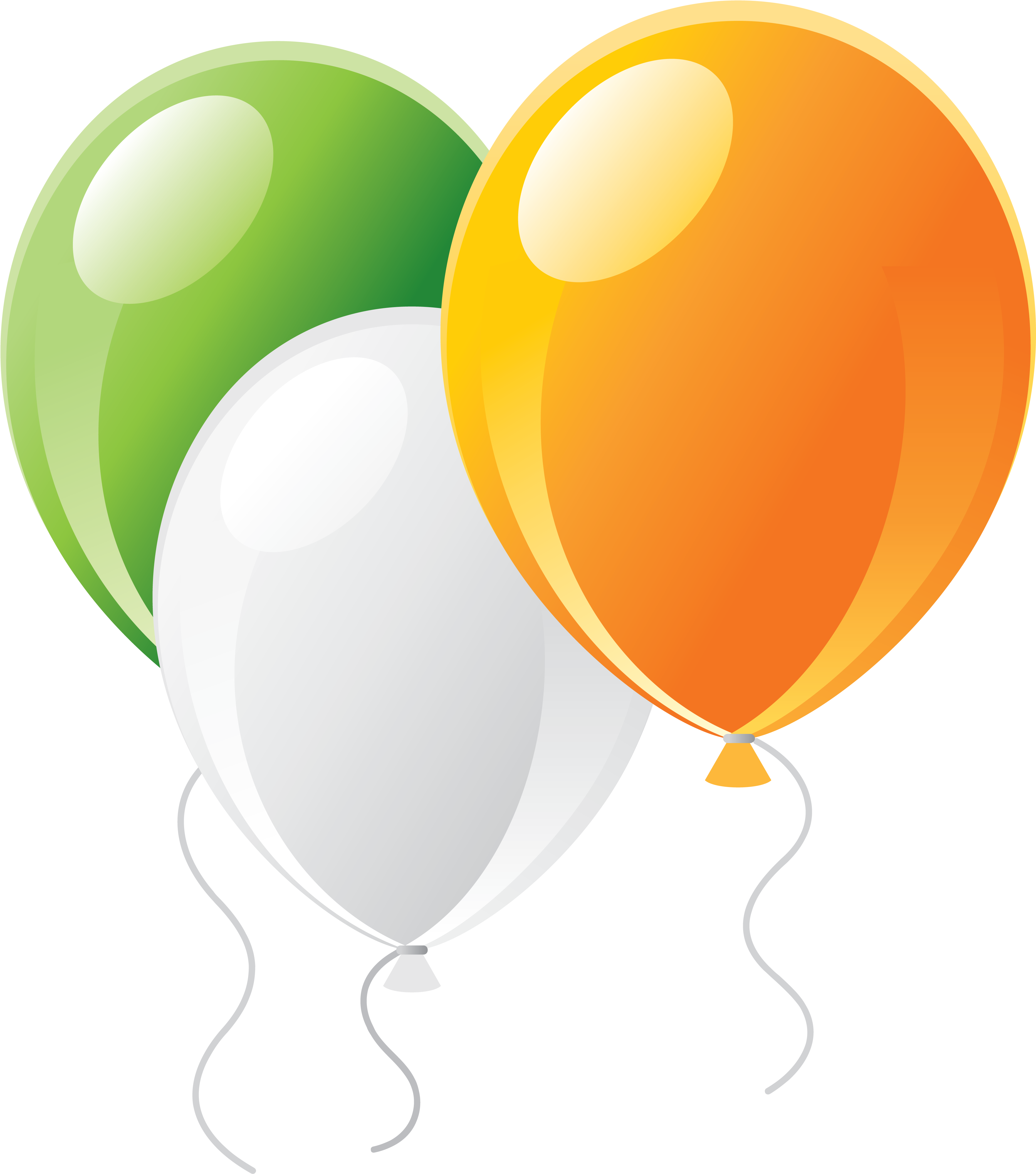 Balloon Png Image - Independence Day Balloon Png (3124x3539), Png Download