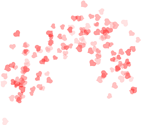 Heart Bokeh Png - Heart Bokeh Effect Png (500x500), Png Download