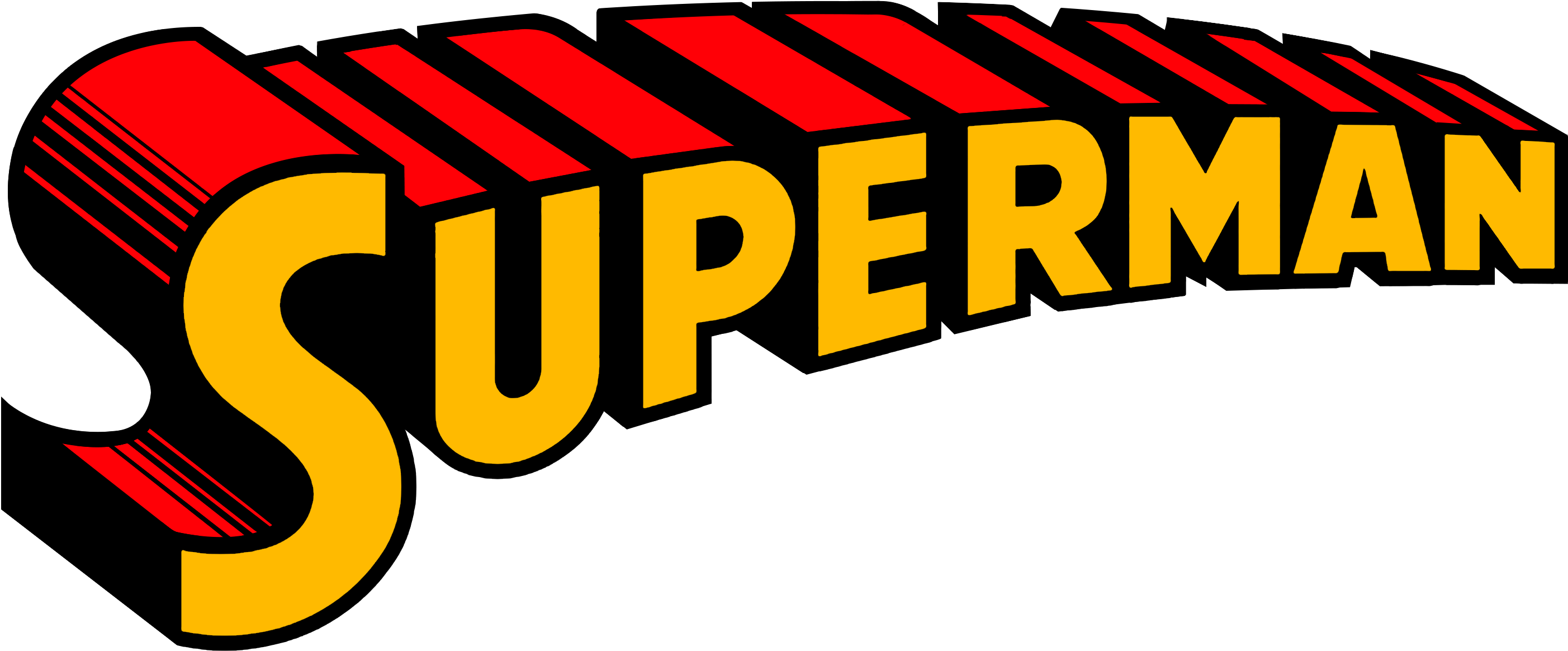 Superman Name Logo Done With Photoshop Superman Name, - Superman Logo (3000x3000), Png Download