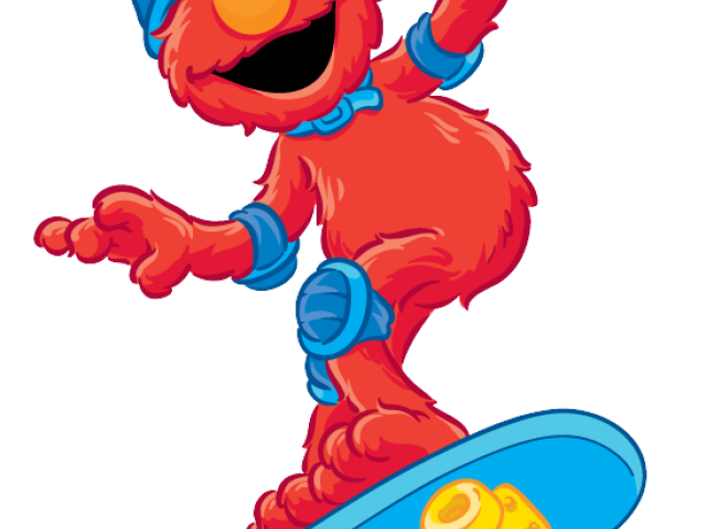 Sesam Street Clipart Elmo Potty - Elmo (640x480), Png Download