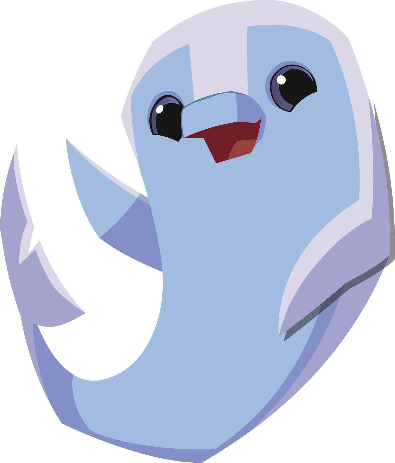 Dolphin Happy Graphic - Animal Jam Dolphin Png (1348x1578), Png Download