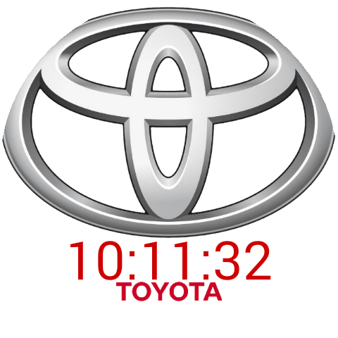 Toyota Logo - Toyota Rav4 Purple Leather Key Ring 121232605 (480x480), Png Download