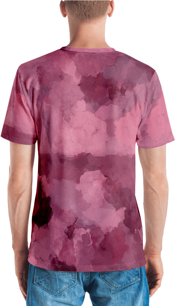 Wine Watercolor T Shirt T Shirt Zazuze - T-shirt (1000x1000), Png Download