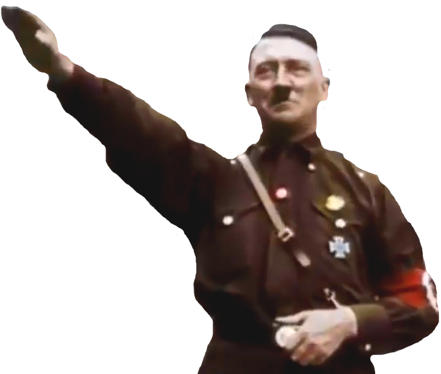 Heil Hitler Png - Adolf Hitler (1088x816), Png Download