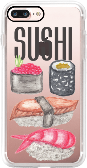 Casetify Iphone 7 Plus Case And Other Sushi Iphone - Iphone (282x560), Png Download