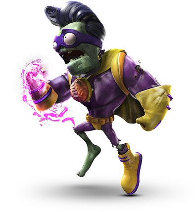 Plants Vs Zombies Garden Warfare 2 Png - Plants Vs Zombies Garden Warfare 2 Super Brainz (544x466), Png Download
