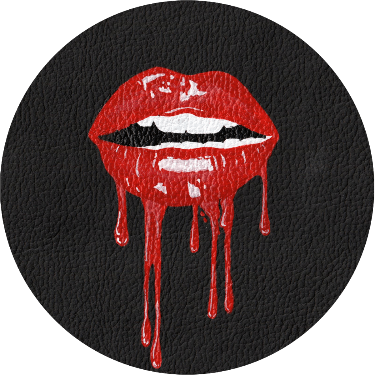 15 Dripping Lips Png For Free On Mbtskoudsalg - Biting Lipstick Lips Svg (1200x1200), Png Download