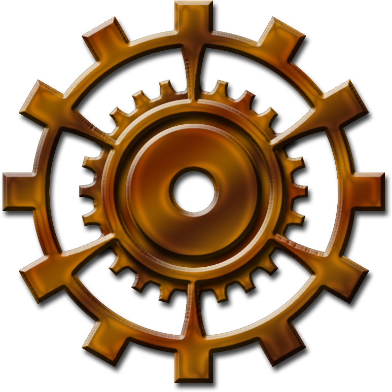 I Figured Out Where All My Time Went This Morning - Steampunk Gear Transparent (1200x1200), Png Download