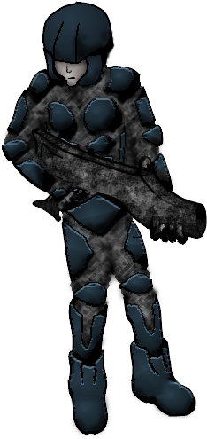 Sci Fi Soldier Photoshopped By Splinterfleetalta On - Sci Fi Soldier Png (428x577), Png Download