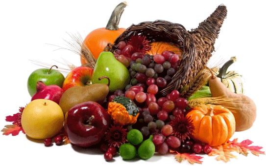 Thanksgiving Png Image - Royal Lion Tile Coaster Set 4 Thanksgiving Turkey Cornucopia (550x345), Png Download