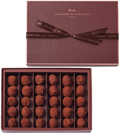 Plain Dark Chocolate Truffles 30 Pieces - Chocolate Truffle (600x600), Png Download