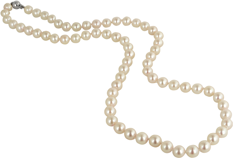 Pearl String Png Image - Pearl Necklace Transparent Background (900x900), Png Download