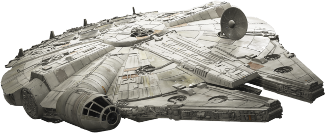 Millennium Falcon Dice - Millennium Falcon Png (639x262), Png Download