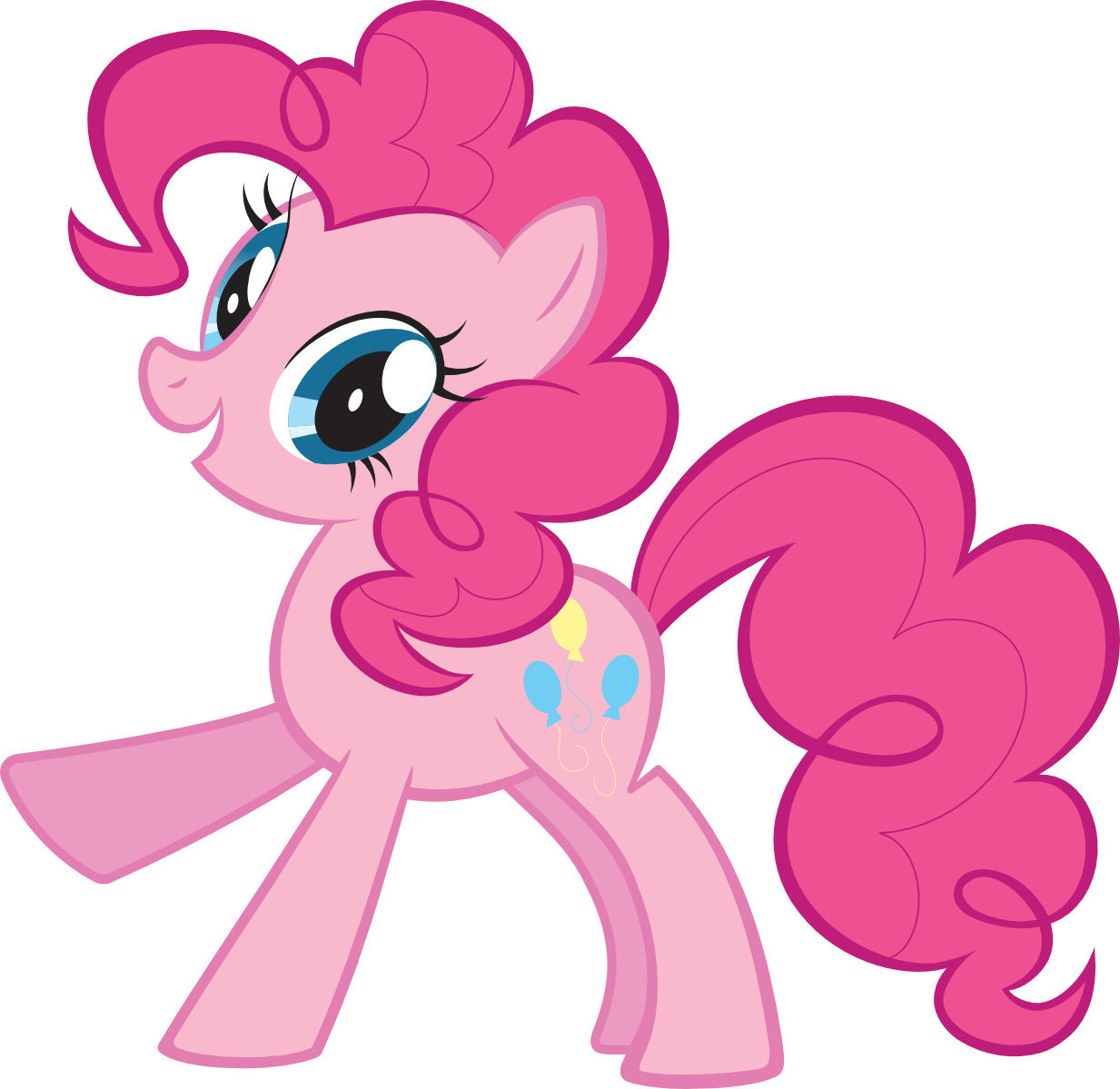 Get Ready For A My Little Pony Movie - Pinkie Pie Friendship Is Magic (1233x1199), Png Download