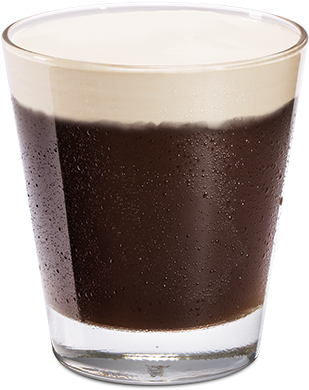 0031 Irish Cream Cocktail Png - Pint Glass (346x535), Png Download