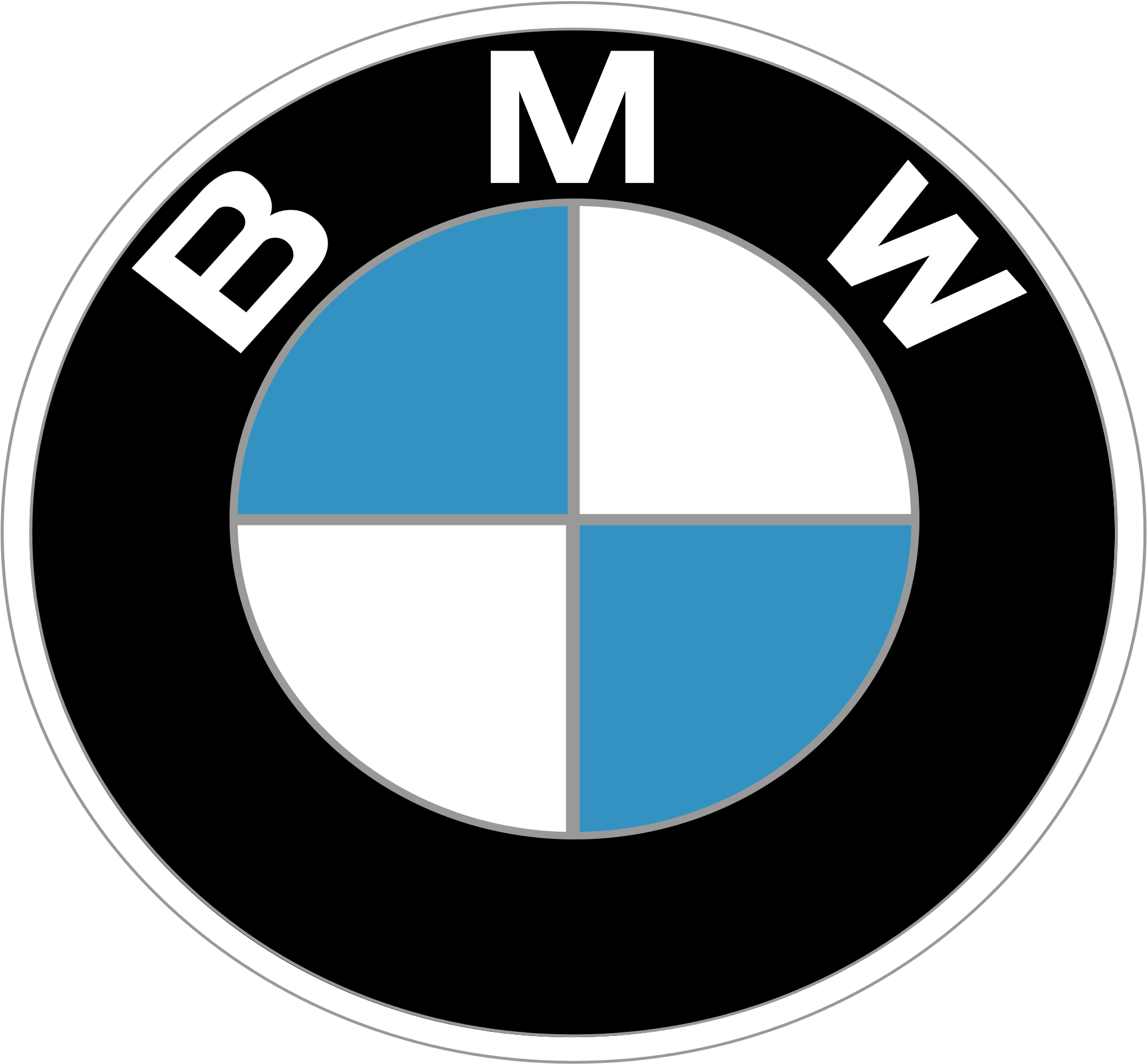 Open - Bmw Logo (2000x2000), Png Download
