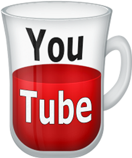 Youtube Subscribe Icon Png On And Youtube Video - Coffee Cup (350x350), Png Download