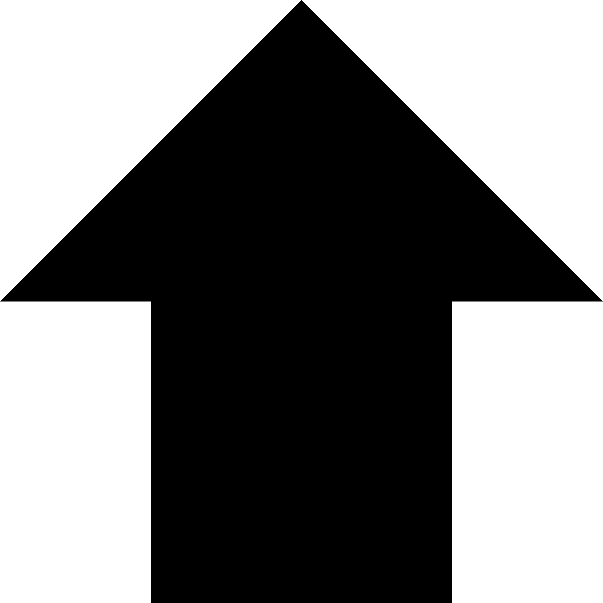 Arrow Simple Black Top - Up Arrow (1979x1979), Png Download