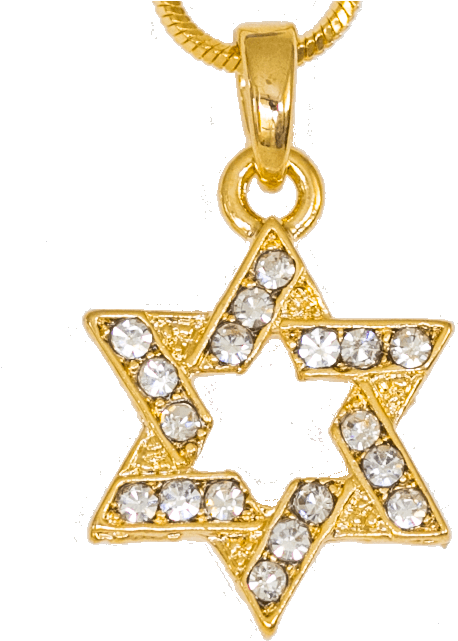 Rhodium With Crystals Sparking - Judaism Main Religious Symbols (650x650), Png Download